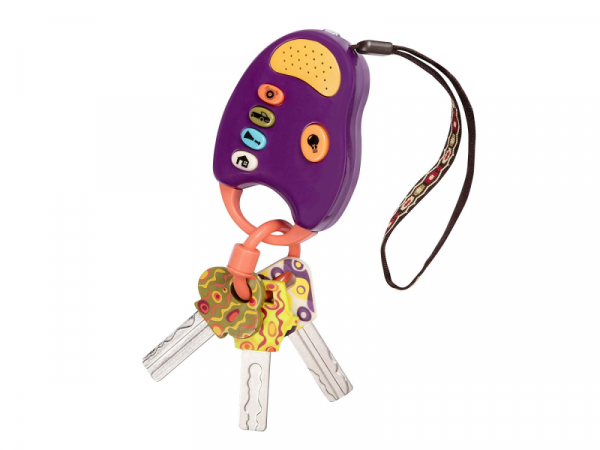 Kľúče k autu FunKeys fialové