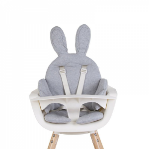 Sedacia podložka do detskej stoličky Rabbit Jersey Grey