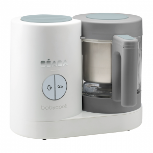 Parný  varič + mixér BABYCOOK Neo Grey White