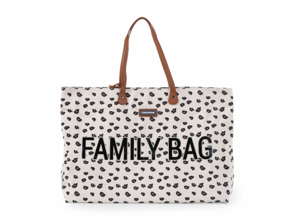 Cestovná taška Family Bag Canvas Leopard