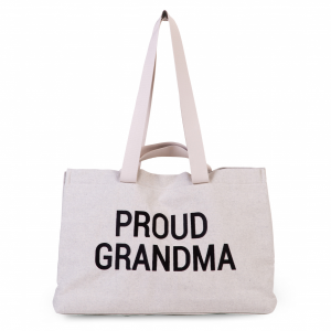 Cestovná taška Grandma Canvas Off White