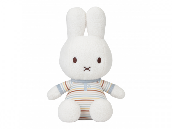Králiček Miffy plyšový Vintage Prúžky 35 cm