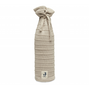 Pletený obal na ohrievaciu fľašu Pure Knit Nougat