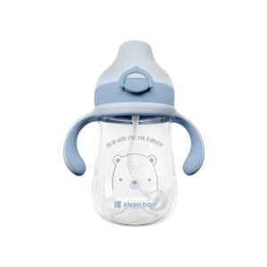 Hrnček so silikónovým náustkom 300ml 6m+ Bear with me Blue