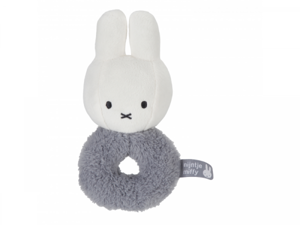 Hrkálka králiček Miffy Fluffy Blue
