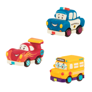Mini autíčka na zotrvačník Mini Wheeee-ls! Školský bus