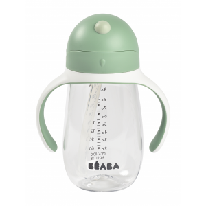 Hrnček so slamkou 300ml Sage Green