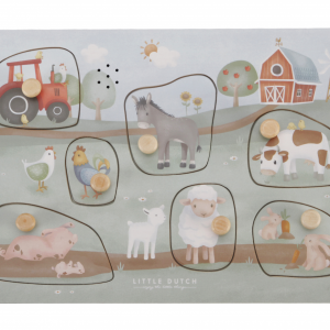 Vkladacie puzzle so zvukom Farma