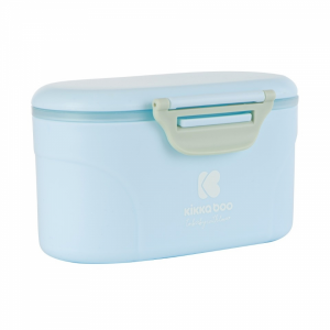 Zásobník na sušené mlieko s odmerkou 130g Blue