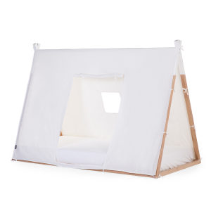 Textilný poťah Tipi White na rám postele stan 70x140cm