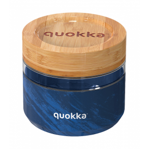 Sklenená nádoba na jedlo Deli Wood Grain 500 ml