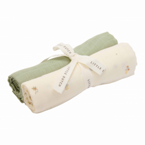 Plienky 70x70cm Forest Treasures & Sage 2 ks