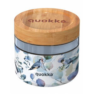 Sklenená nádoba na jedlo Deli Blue Nature 820 ml