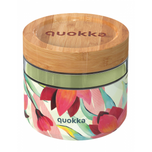 Sklenená nádoba na jedlo Deli Spring 820 ml