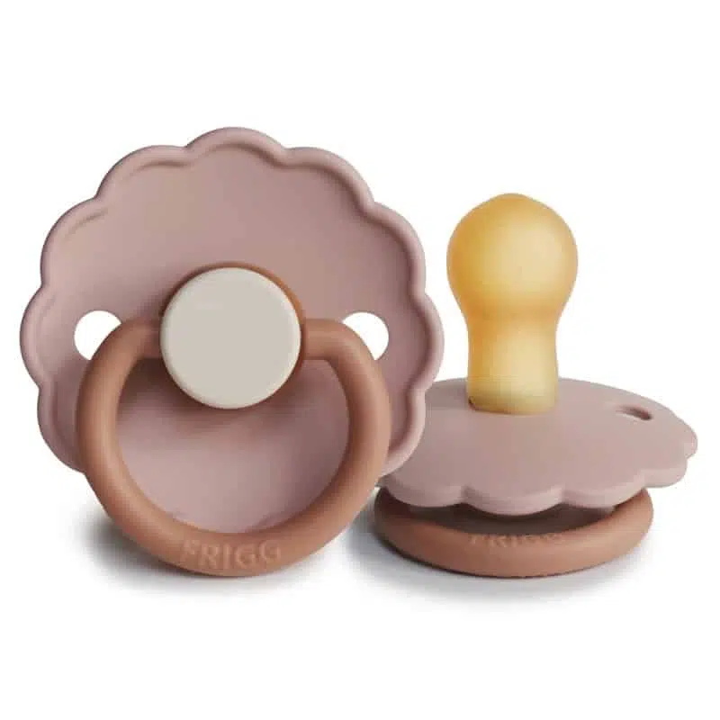 CUMLÍK FRIGG DAISY COLORBLOCK BISCUIT, 0-6M, KAUČUK