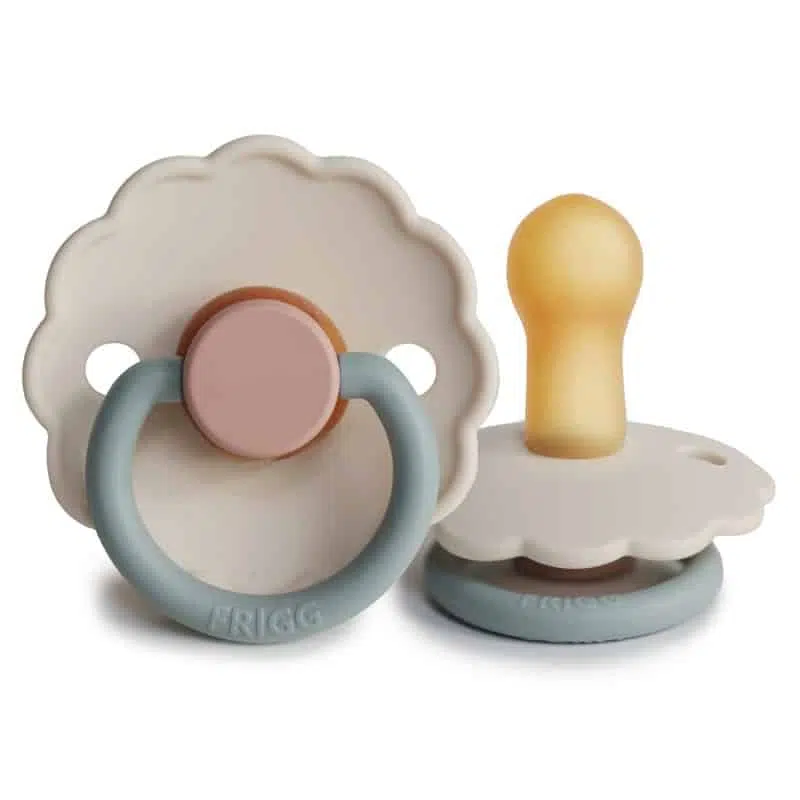CUMLÍK FRIGG DAISY COLORBLOCK COTTON CANDY, +6M, KAUČUK