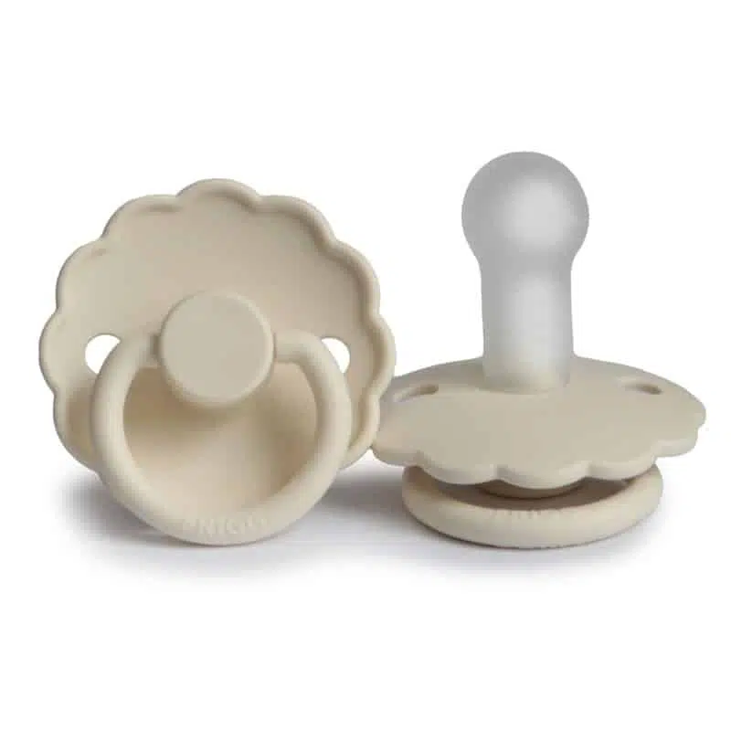 CUMLÍK FRIGG DAISY CREAM, +6M, SILIKÓN