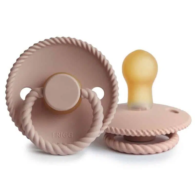 CUMLÍK FRIGG ROPE BLUSH, 0-6M, KAUČUK