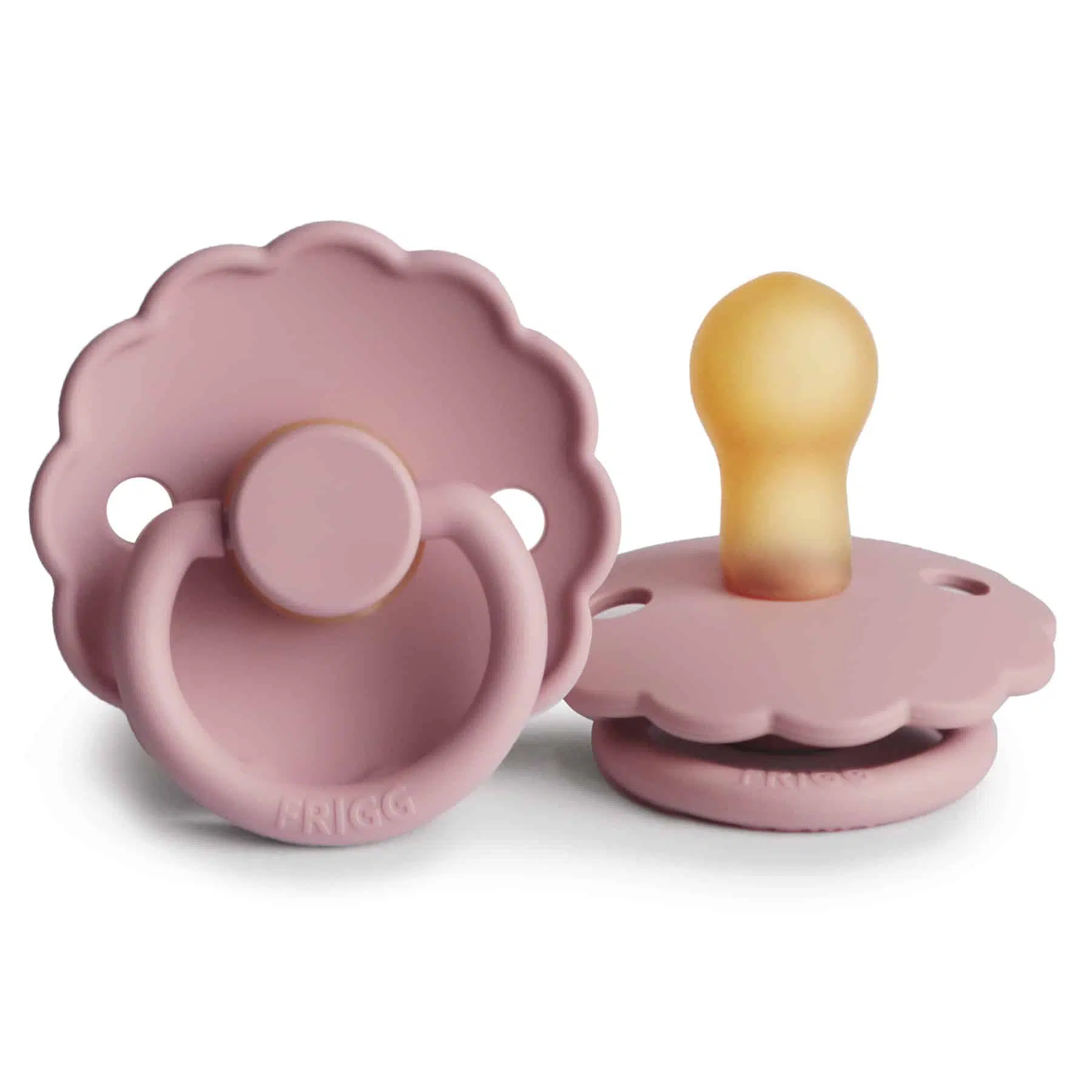 CUMLÍK FRIGG DAISY BABY PINK, 0-6M, KAUČUK