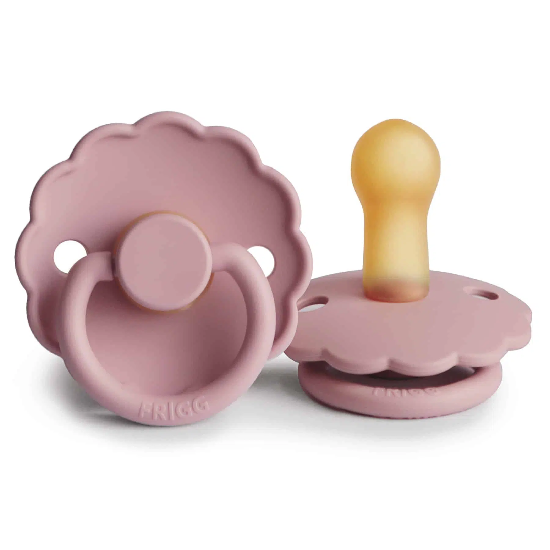 CUMLÍK FRIGG DAISY BABY PINK, +6M, KAUČUK