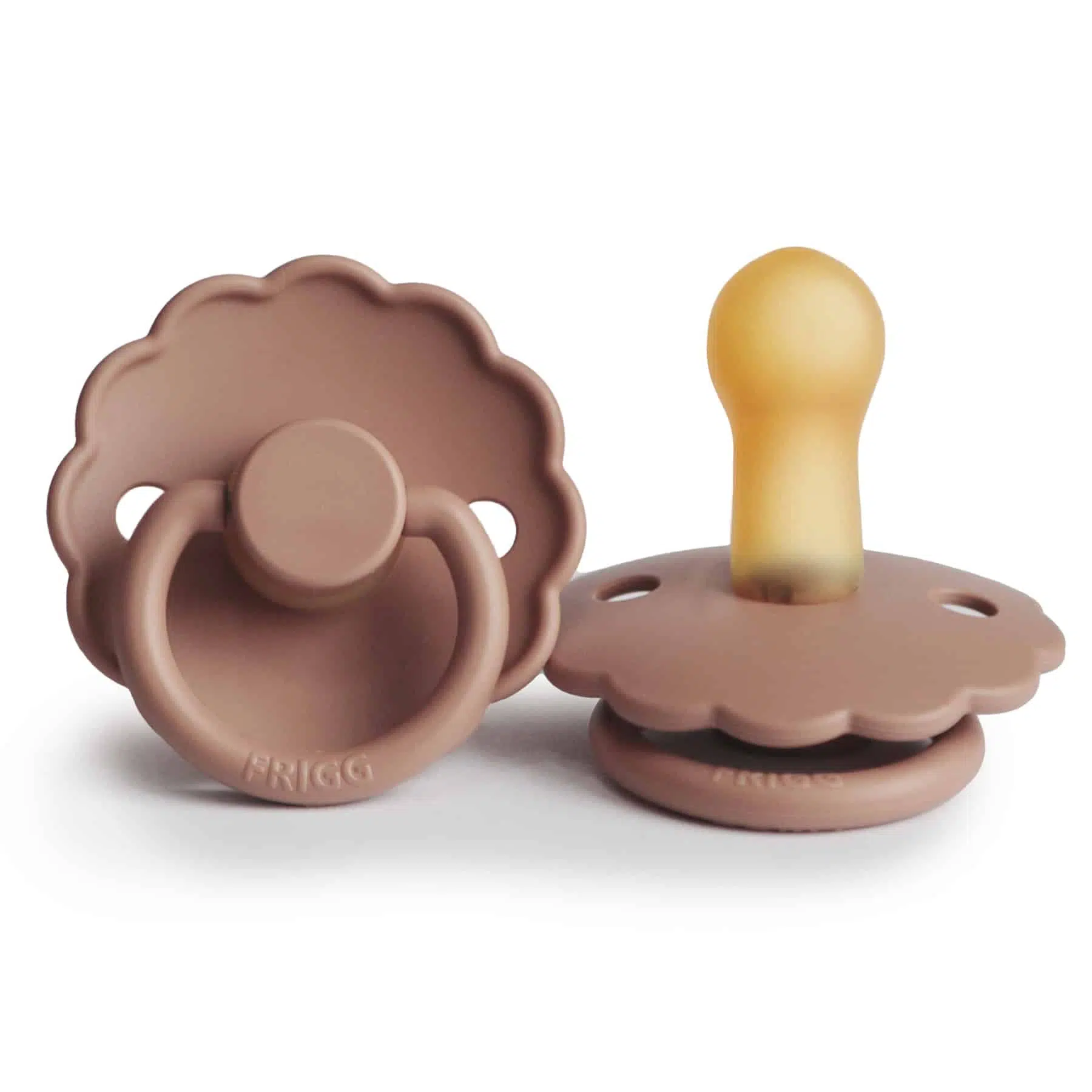 CUMLÍK FRIGG DAISY ROSE GOLD, +6M, KAUČUK