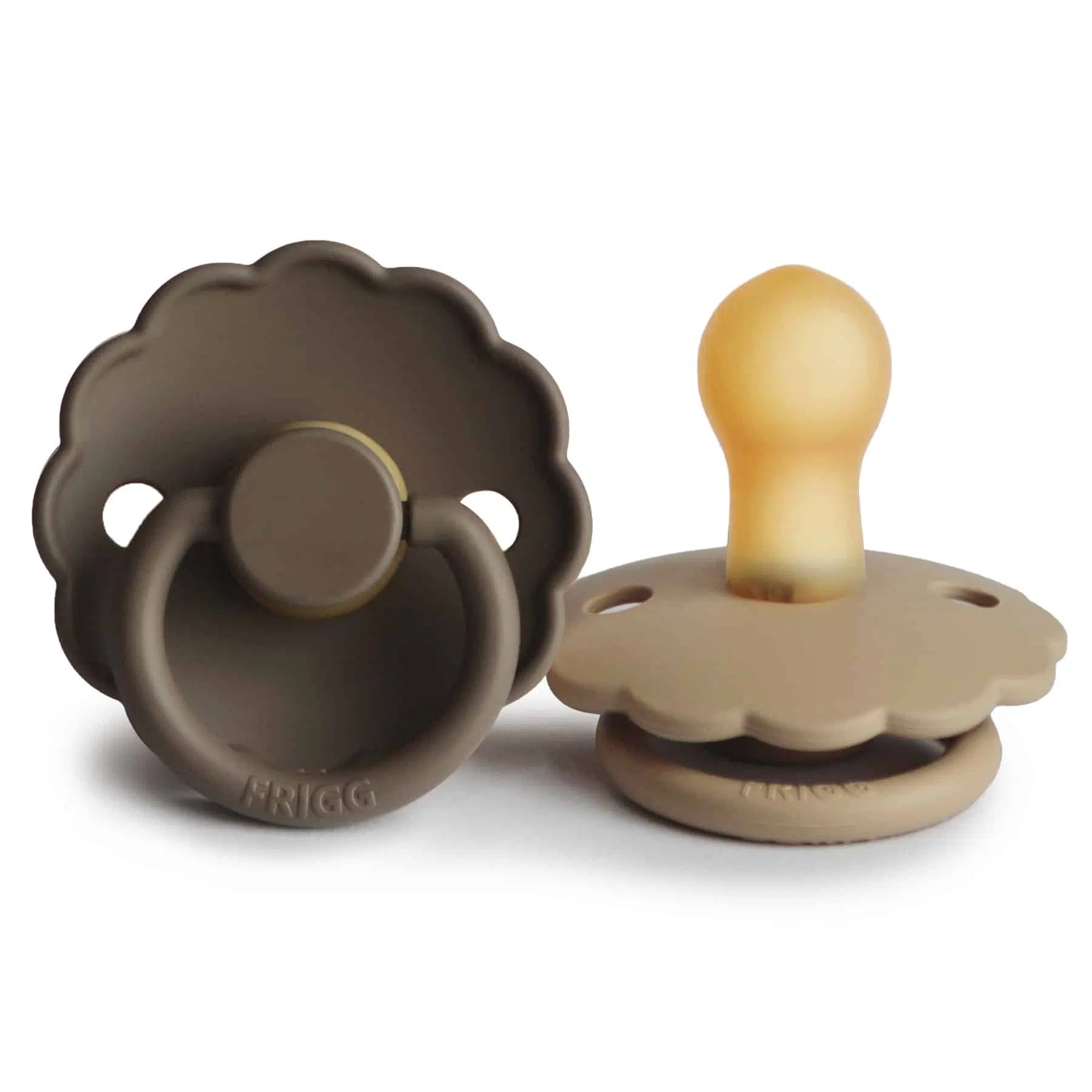 CUMLÍKY FRIGG DAISY CROISSANT/ PORTOBELLO, 0-6M, KAUČUK