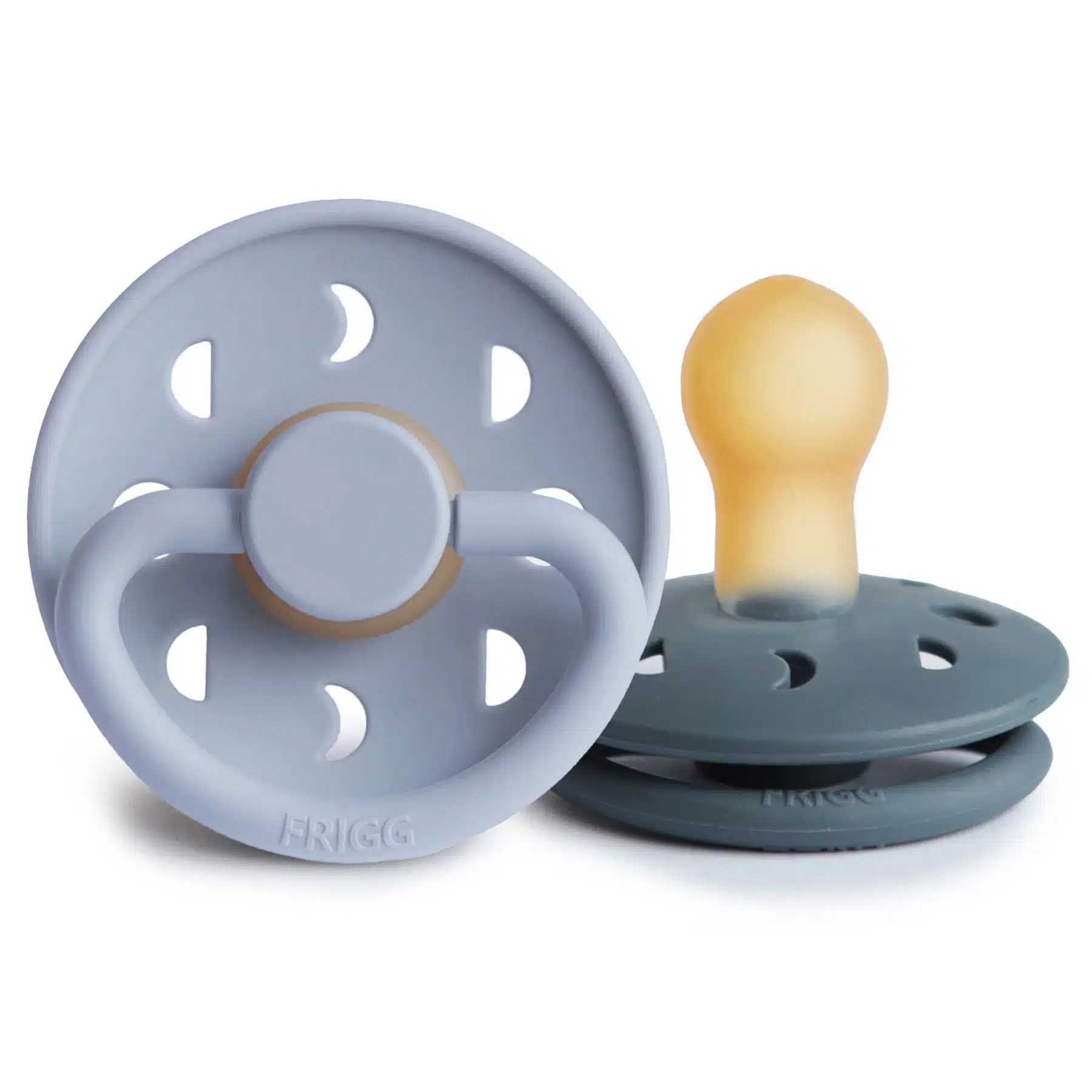 CUMLÍKY FRIGG MOON POWDER BLUE/ SLATE, 0-6M, KAUČUK