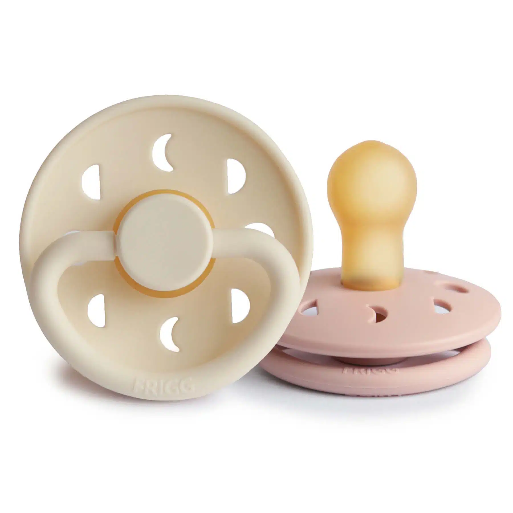 CUMLÍKY FRIGG MOON PHASE BLUSH/ CREAM, +6M, KAUČUK