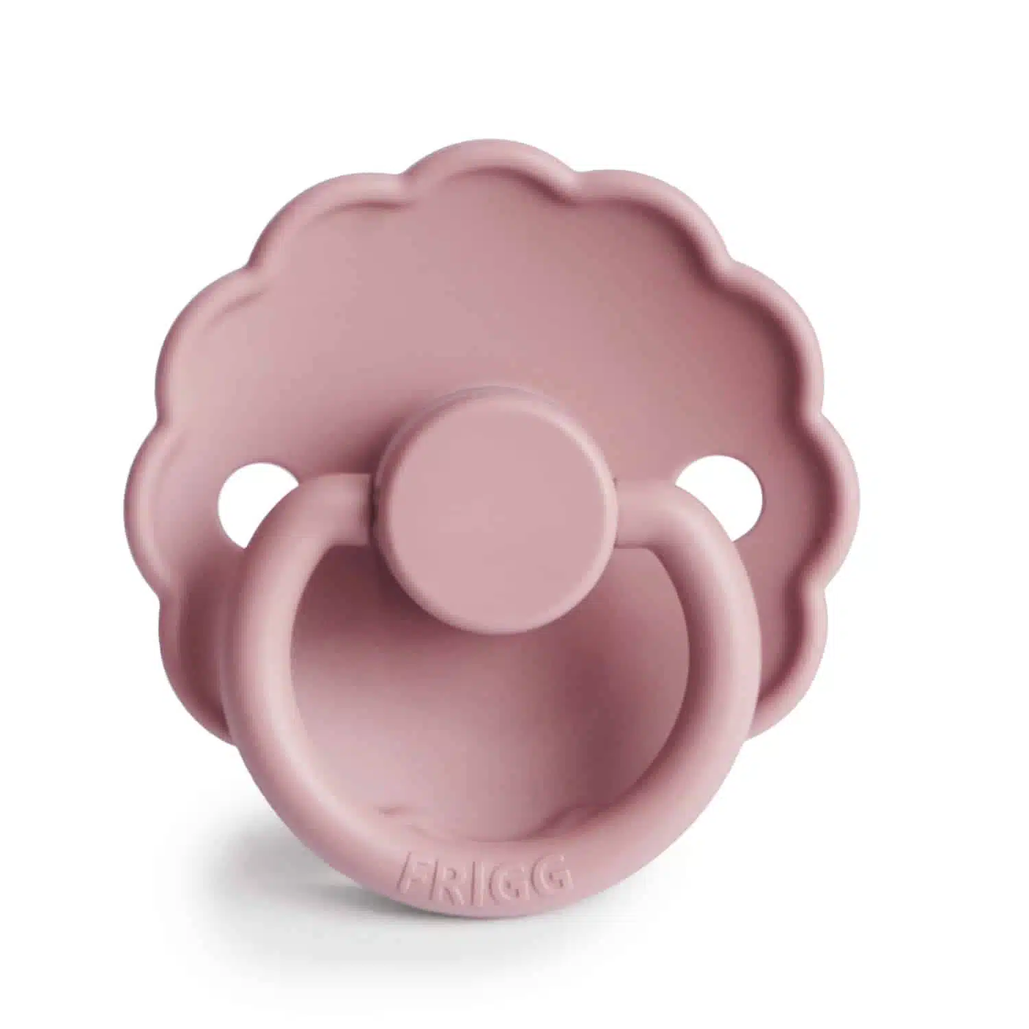 CUMLÍK FRIGG DAISY BABY PINK, +6M, SILIKÓN