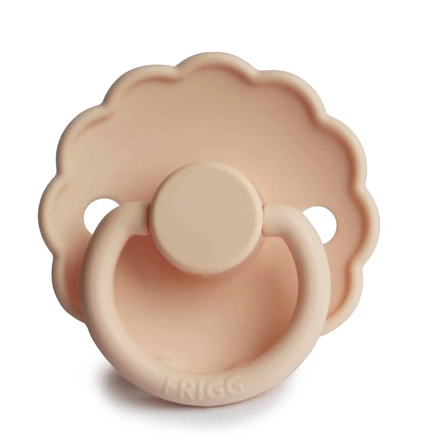 CUMLÍK FRIGG DAISY PINK CREAM, +6M, SILIKÓN