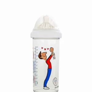 DOJČENSKÁ FĽAŠA LE BIBERON FRANCAIS FATHER BABY, 360 ML, 6+m