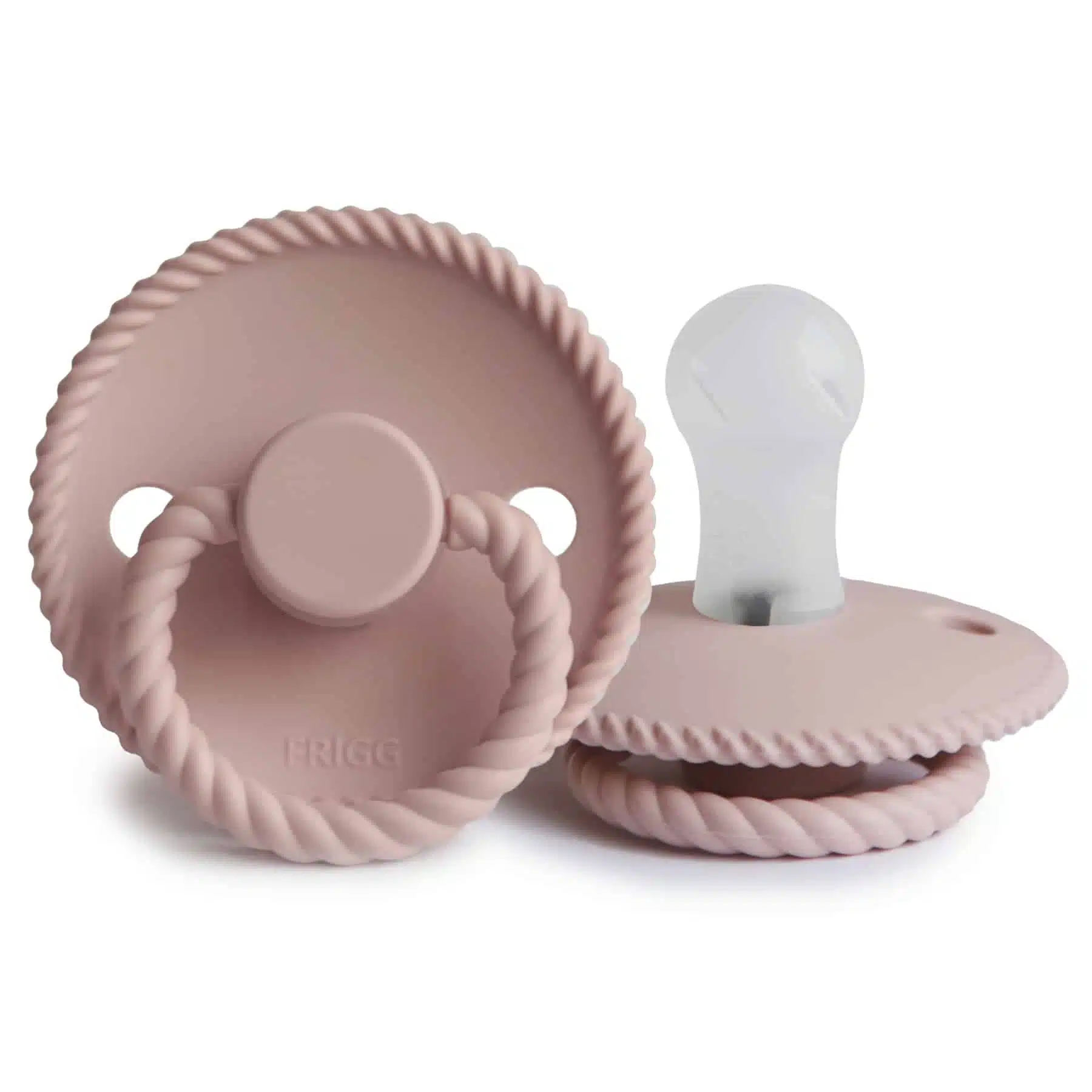 CUMLÍK FRIGG ROPE BLUSH, 0-6M, SILIKÓN