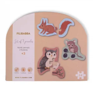 FILIBABBA SADA 7 PUZZLE – SEVERSKÉ ZVIERATKÁ