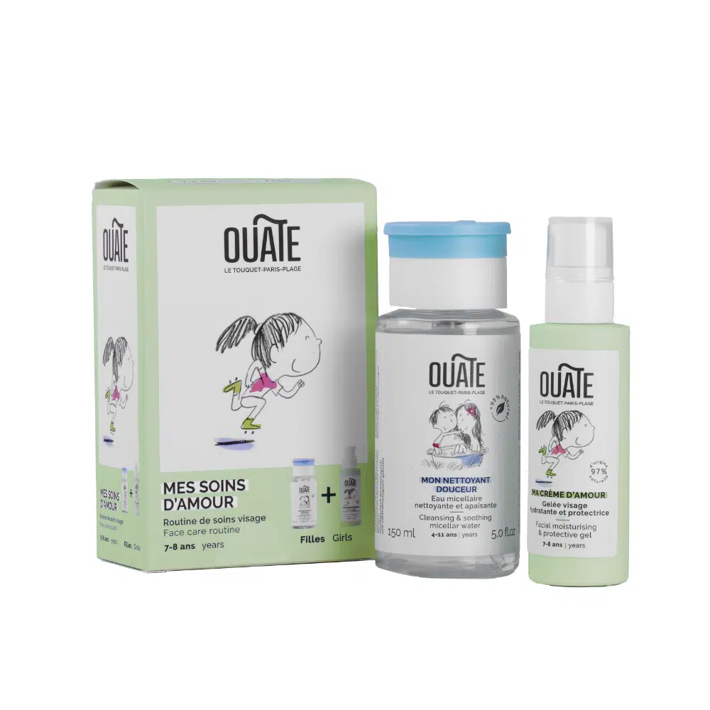 OUATE MOJA ROZTOMILÁ PLEŤOVÁ RUTINA, ROZTOMILÝ KRÉM 50 ML + ČISTÍTKO 150 ML, 7 - 8 ROKOV, DIEVČA