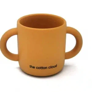 SILIKONOVÝ HRNČEK COTTON CLOUD HONEY