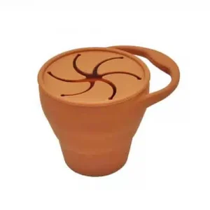 SILIKÓNOVÝ SNACK - HRNČEK COTTON CLOUD CARAMEL