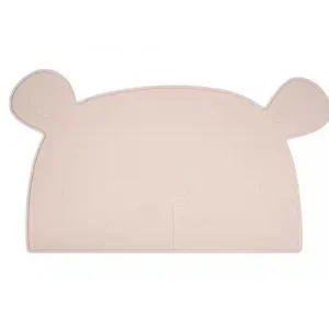 SILIKÓNOVÁ PODLOŽKA MEDVEĎ LILI BLUSH PINK