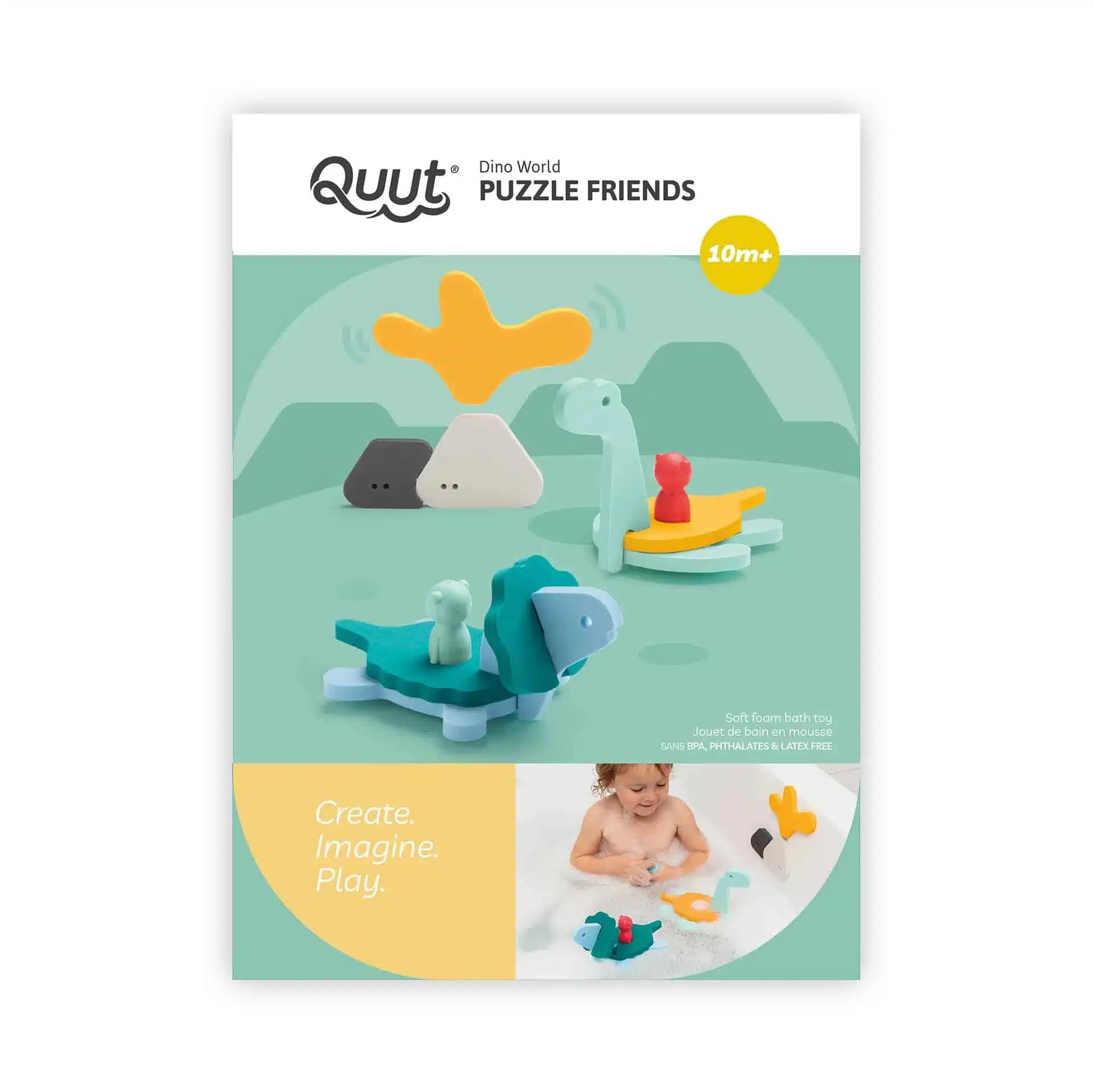 QUUTOPIA PUZZLE DO VODY - DINO WORLD