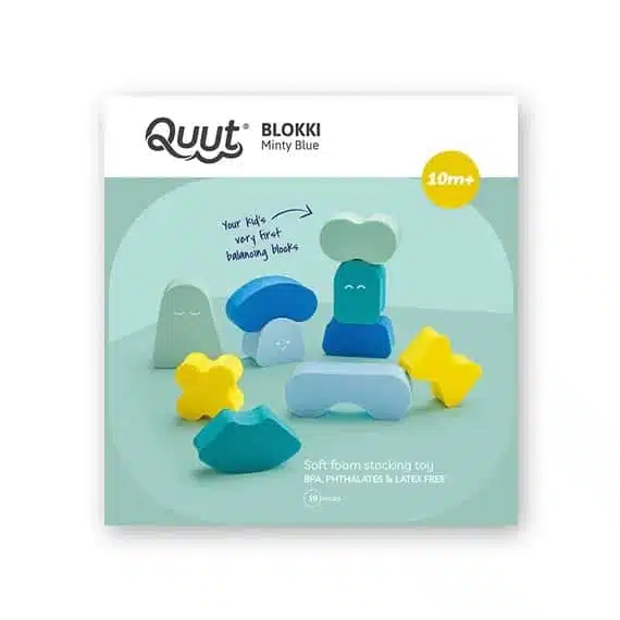 QUUT BLOKKI BALANČNÁ HRAČKA MINTY BLUE