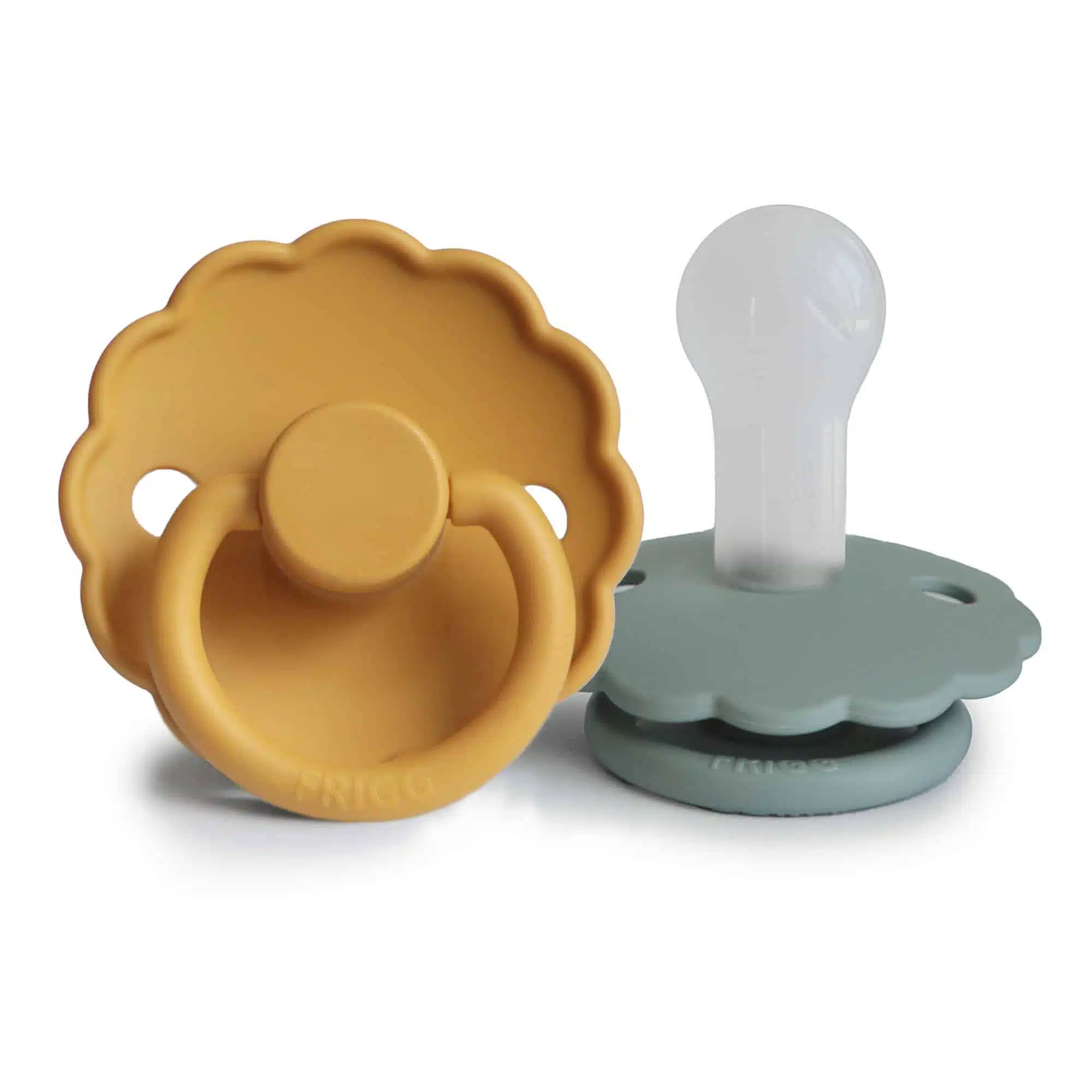 DVOJBALENIE CUMLÍKOV FRIGG DAISY HONEY GOLD/ LILY PAD, +6M, SILIKÓN