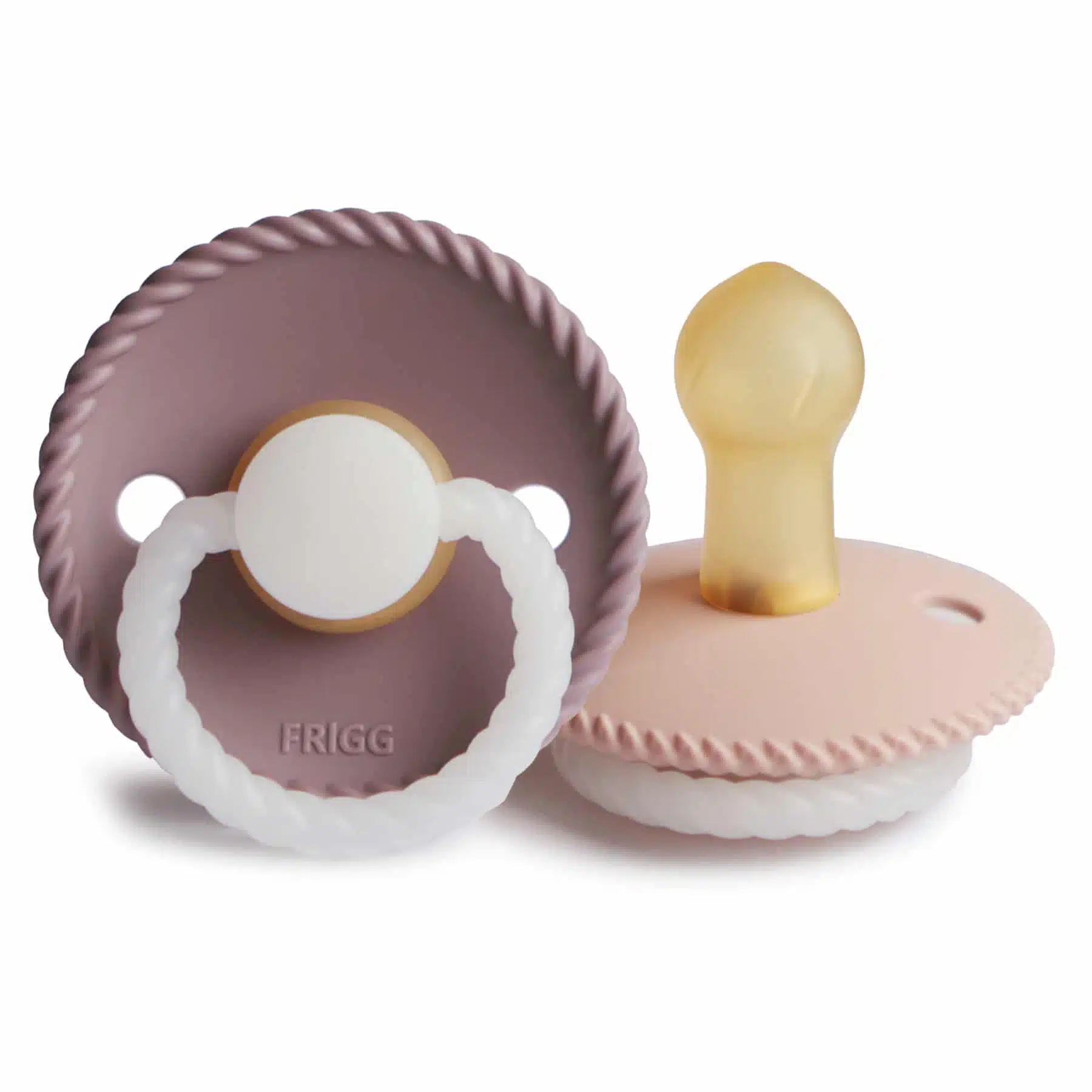 DVOJBALENIE CUMLÍKOV FRIGG ROPE NIGHT TWILIGHT MAUVE/ BLUSH, 0-6M, KAUČUK