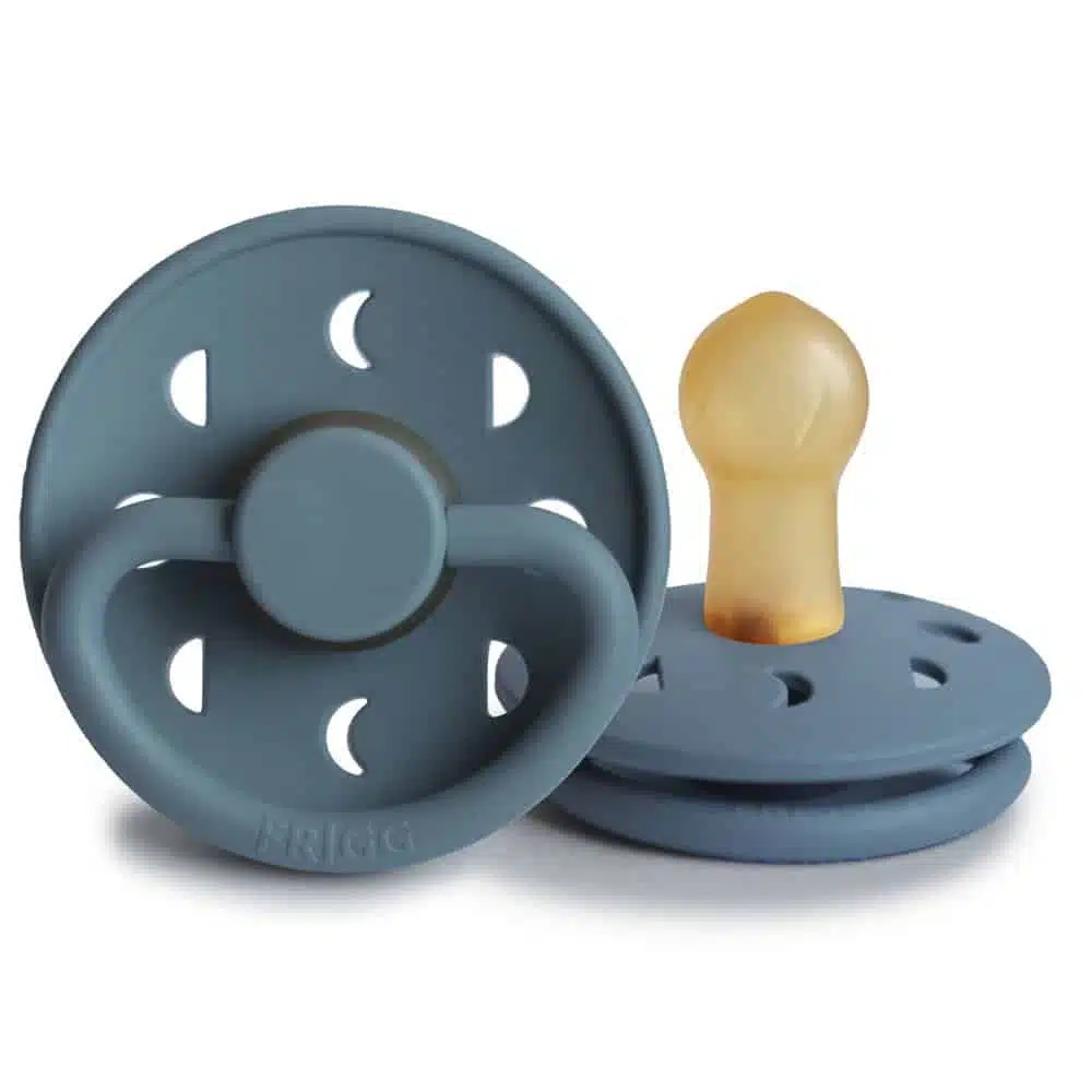 CUMLÍK FRIGG MOON PHASE STONE BLUE, 0-6M, KAUČUK
