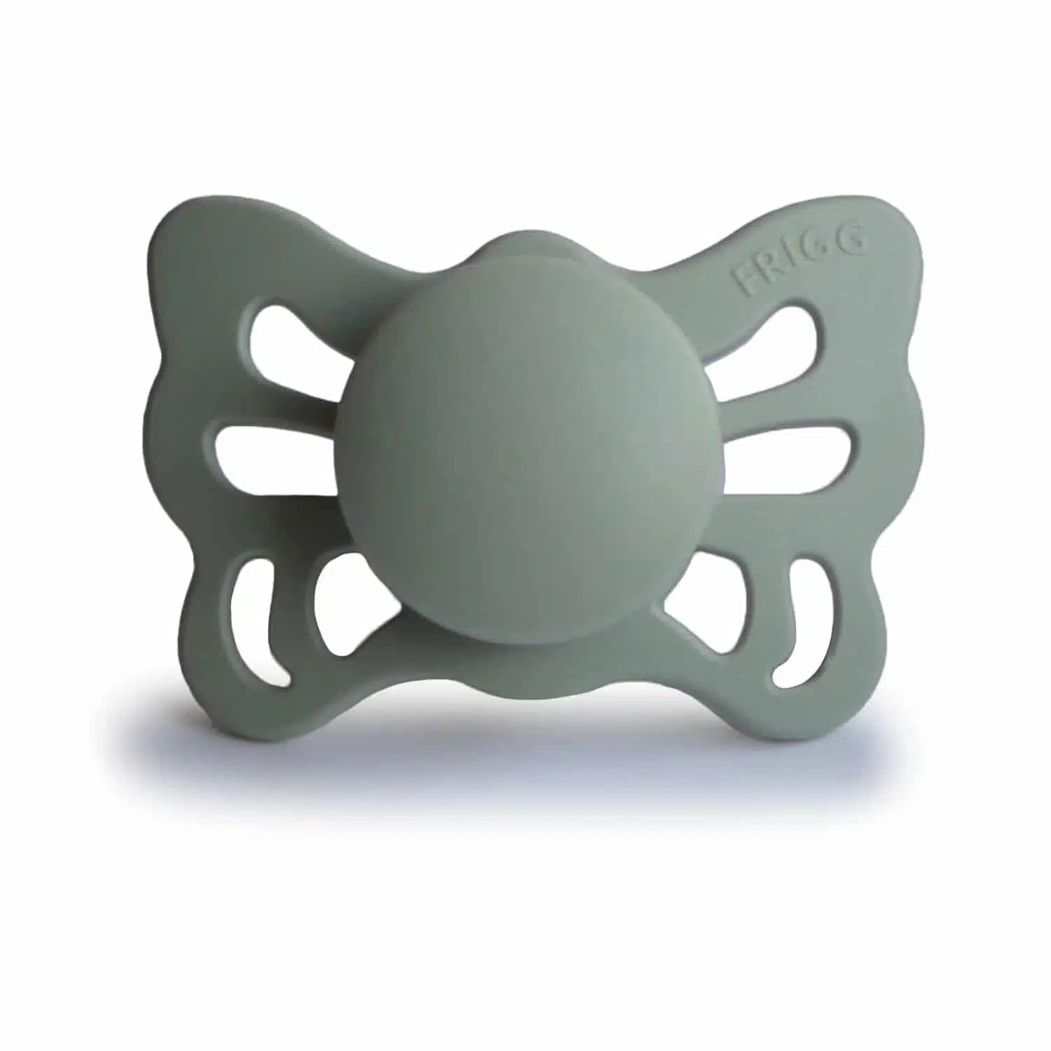 ANATOMICKÝ CUMLÍK FRIGG BUTTERFLY SAGE, 0-6M, SILIKÓN