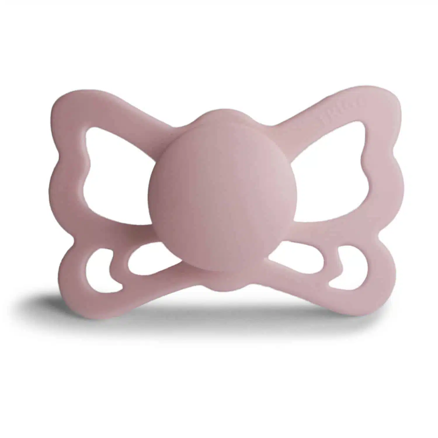 ANATOMICKÝ CUMLÍK FRIGG BUTTERFLY BLUSH, 6-18M, SILIKÓN