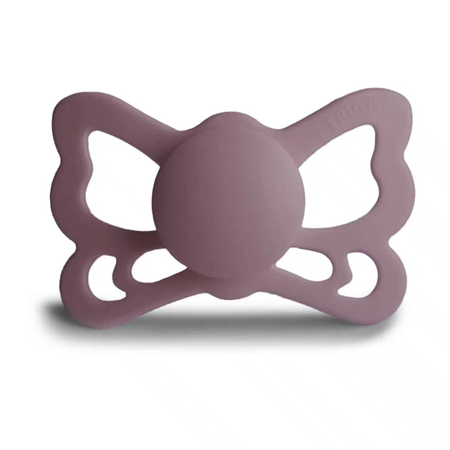 ANATOMICKÝ CUMLÍK FRIGG BUTTERFLY TWILIGHT MAUVE, 6-18M, SILIKÓN
