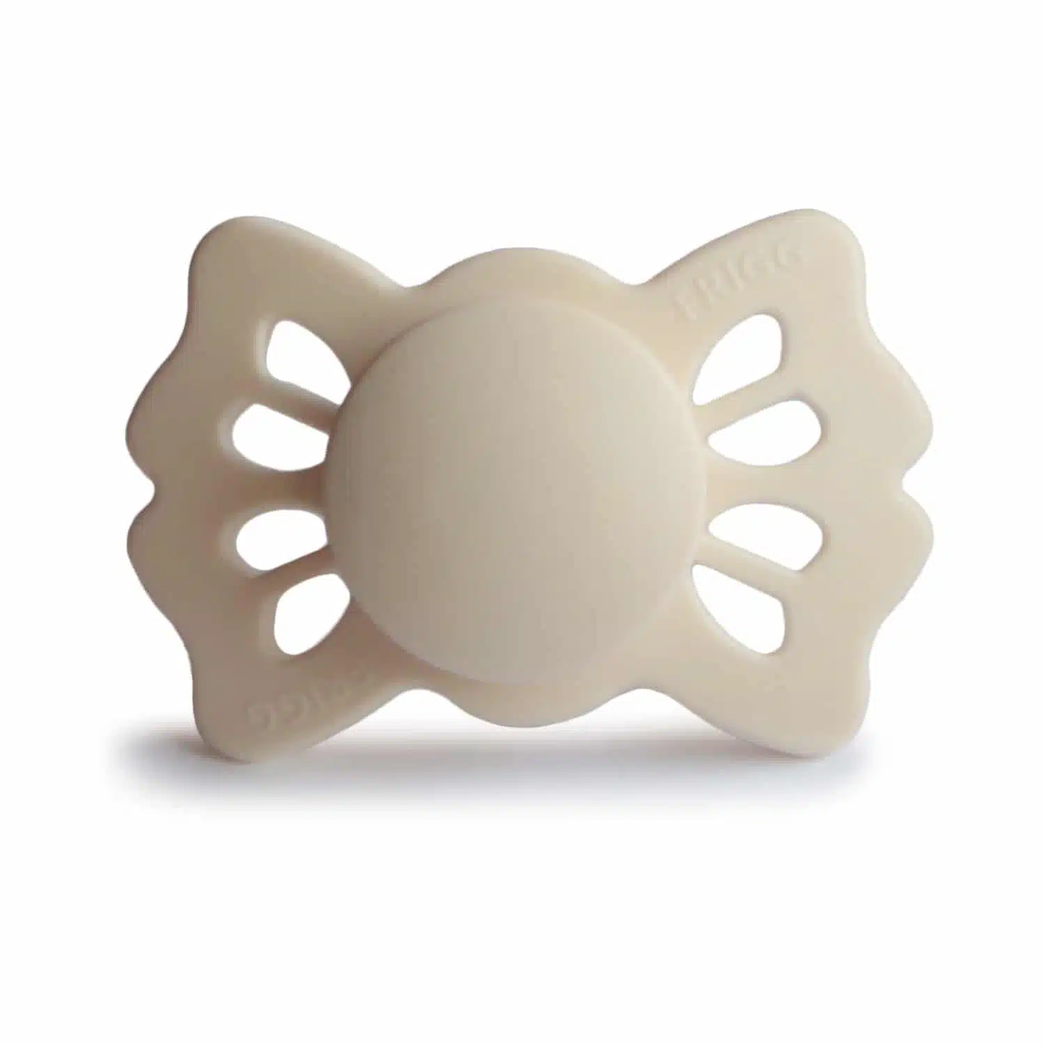 SYMETRICKÝ CUMLÍK FRIGG LUCKY CREAM, 0-6M, SILIKÓN