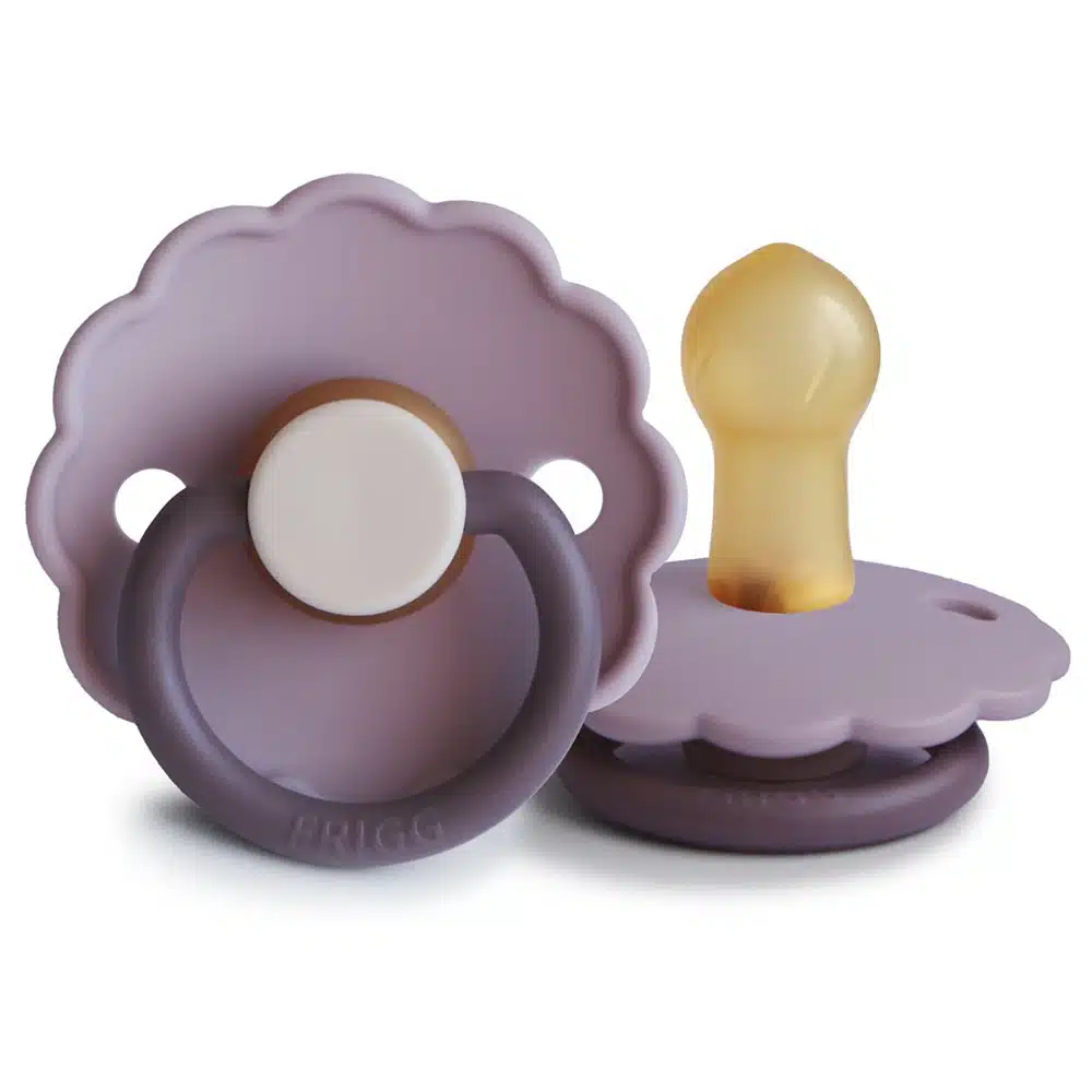 OKRÚHLY CUMLÍK FRIGG DAISY LAVENDER HAZE, 0-6M, KAUČUK