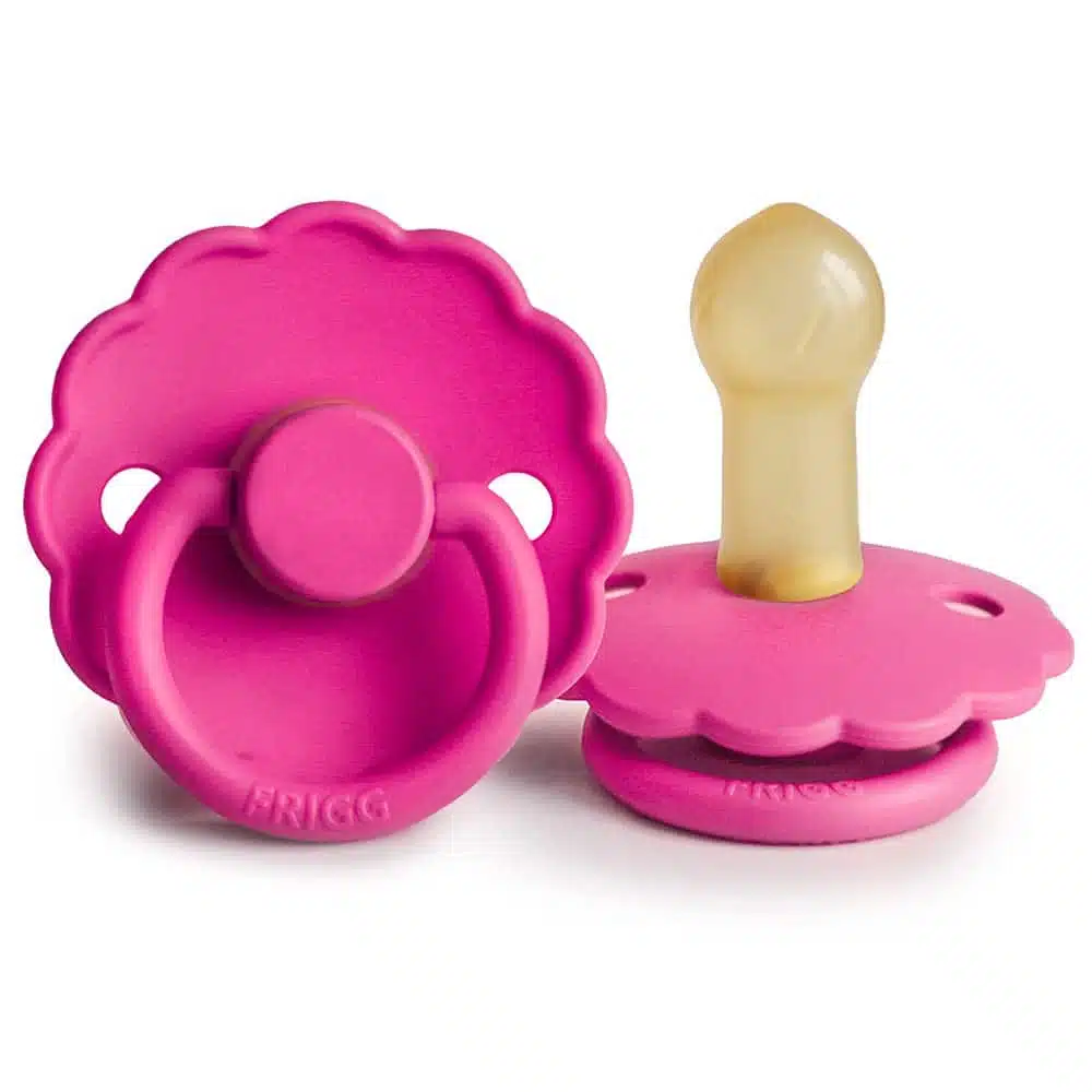 OKRÚHLY CUMLÍK FRIGG DAISY FUCHSIA, 6-18M, KAUČUK