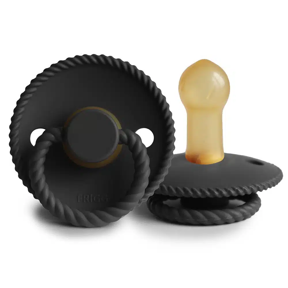 OKRÚHLY CUMLÍK FRIGG ROPE JET BLACK, 6-18M, KAUČUK
