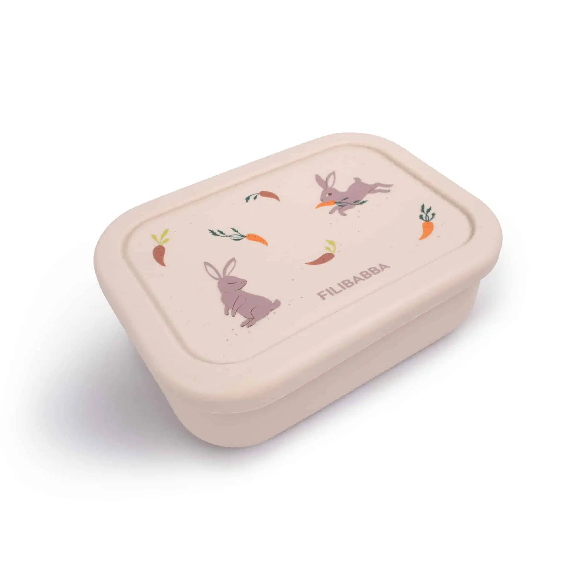 SILIKÓNOVÝ DESIATOVÝ BOX FILIBABBA TOASTED ALMOND